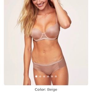 Adore Me beige bra, size 32C